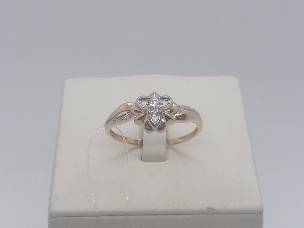 КОЛЬЦО БРИЛЛИАНТ (Au 585)