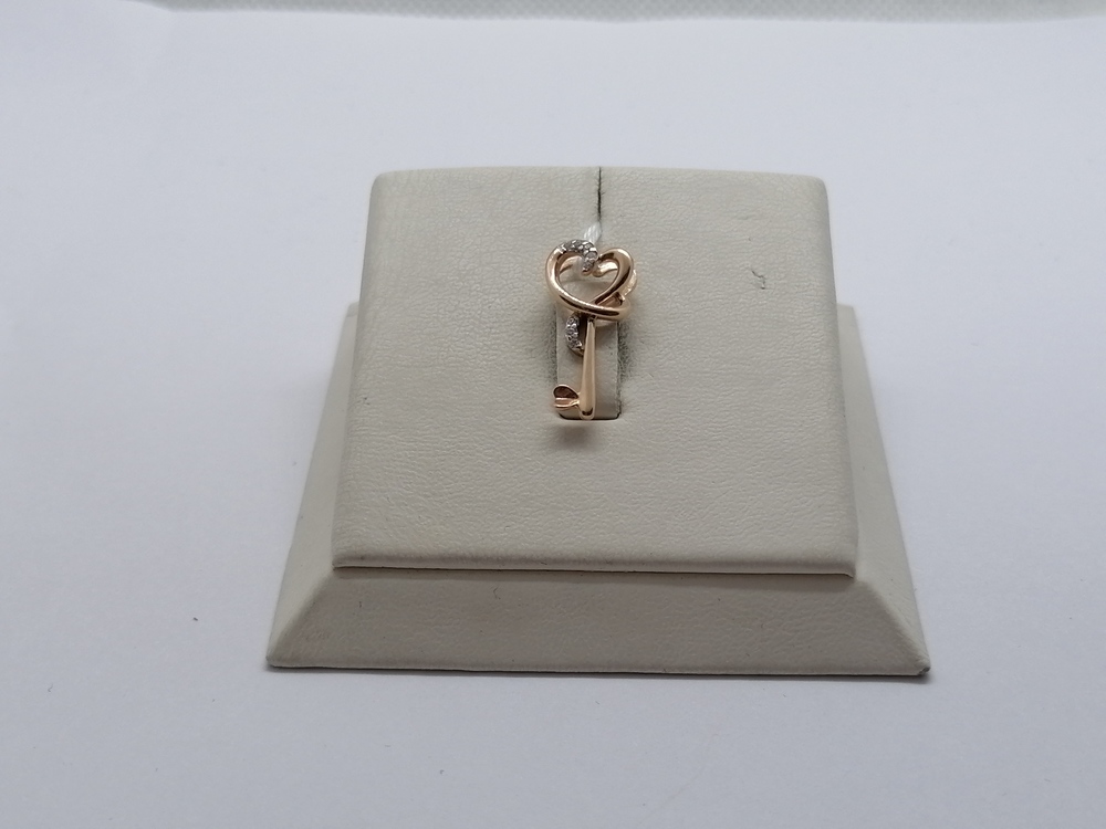 ПОДВЕСКА С КАМНЯМИ (Au 585)