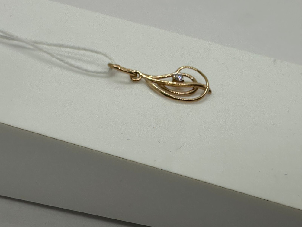 ПОДВЕСКА С КАМНЕМ (Au 585)