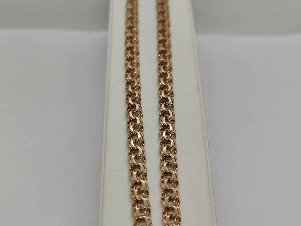 ЦЕПЬ ПОЛНОВЕСНАЯ Бисмарк (Au 585)