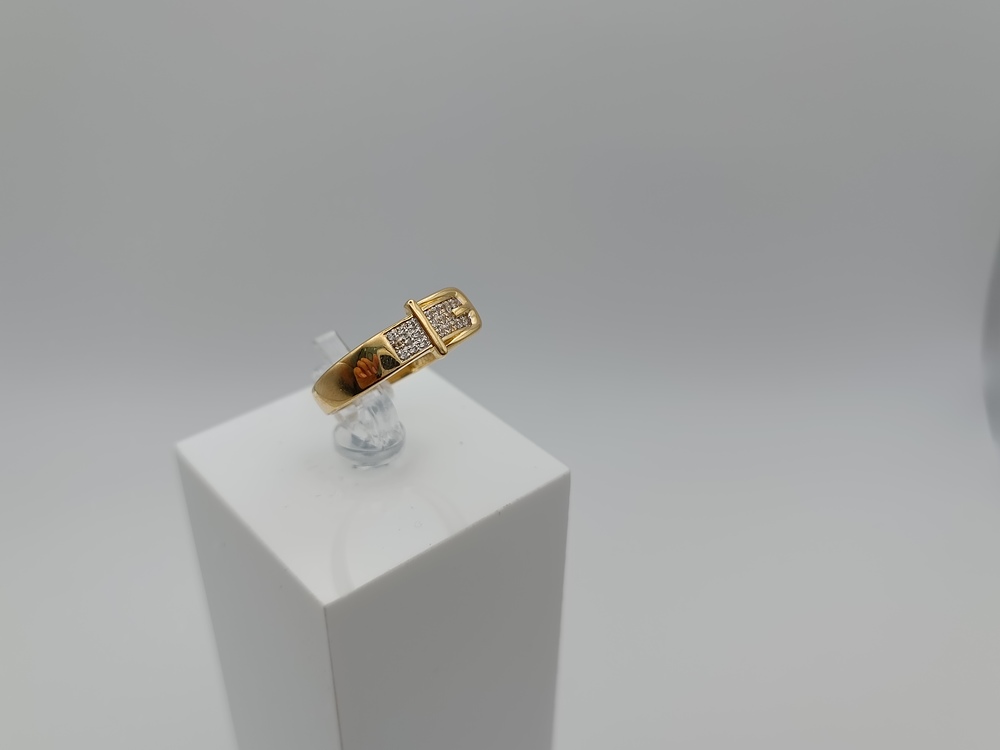 КОЛКМИ585 КОЛЬЦО С КАМНЯМИ (Au 585)