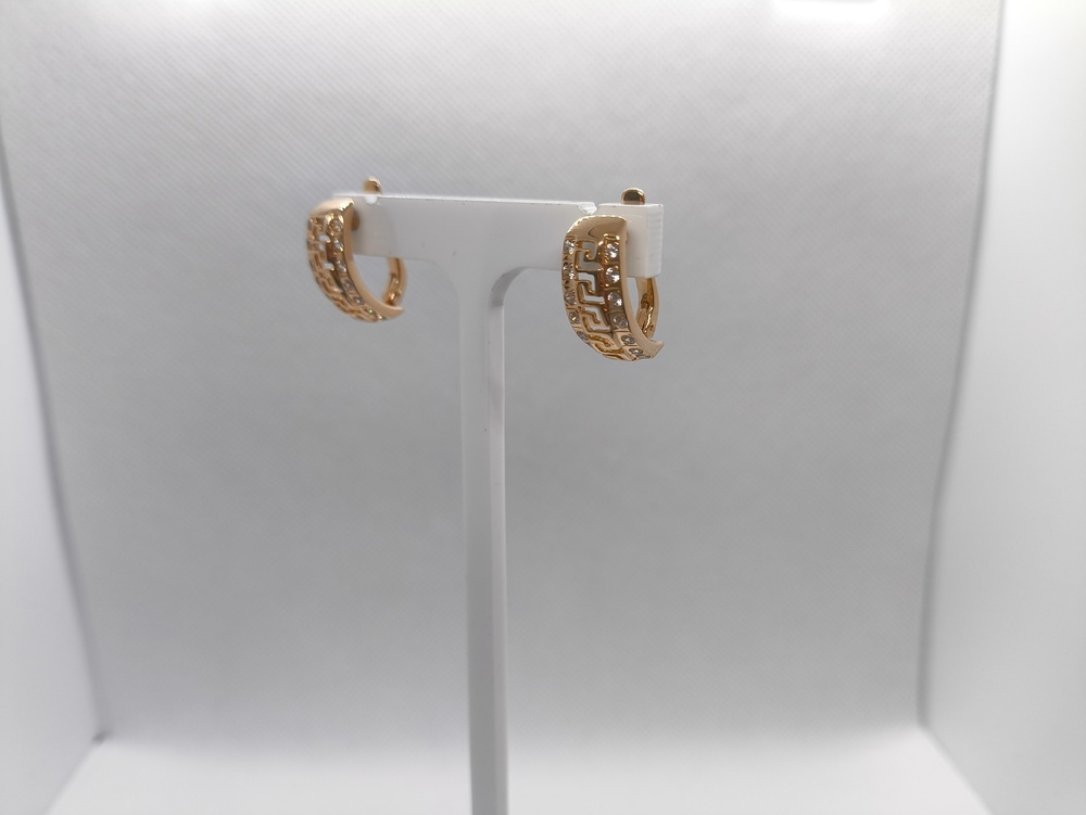 СЕРЬГИ С КАМНЯМИ (Au 585)