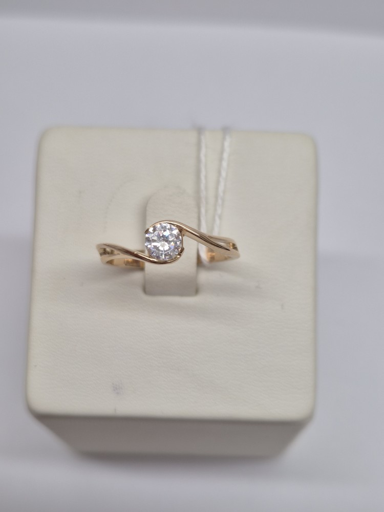 КОЛЬЦО С КАМНЕМ (Au 585)