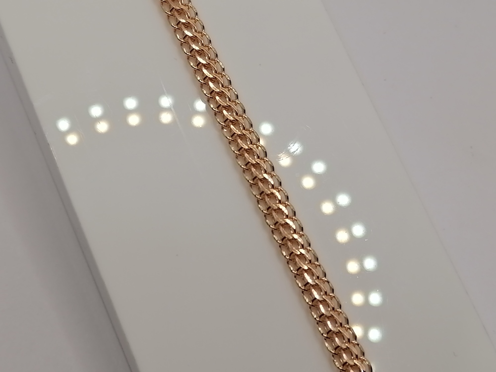 БРАСЛЕТ ПОЛНОВЕСНЫЙ Итальянка (Au 585)