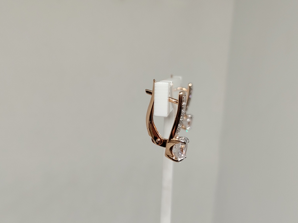 СЕРЬГИ С КАМНЯМИ (Au 585)