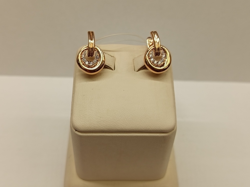 СЕРЬГИ С КАМНЯМИ (Au 585)