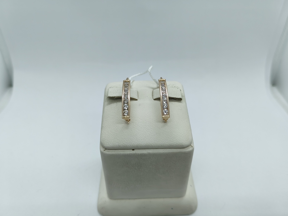 СЕРЬГИ С КАМНЯМИ (Au 585)