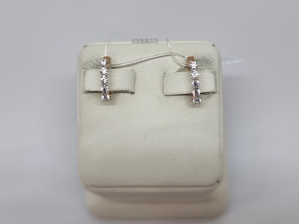 СЕРЬГИ С КАМНЯМИ (Au 585)