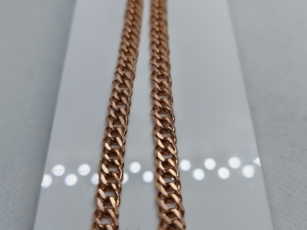 ЦЛР2585 ЦЕПЬ ПОЛНОВЕСНАЯ Ромб двойной (Au 585)