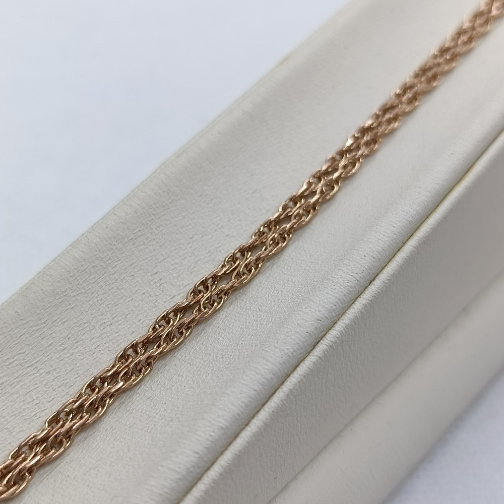 ЦЕПЬ ПОЛНОВЕСНАЯ Кордовое (Au 585)