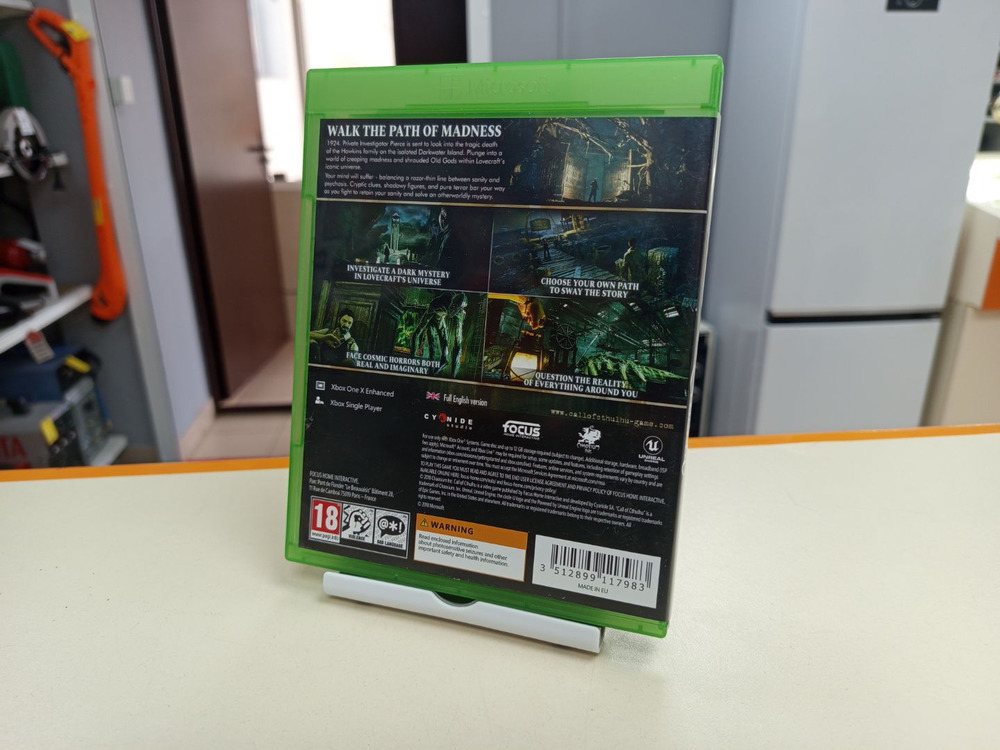 Игра XBOX Call of Ctulhu
