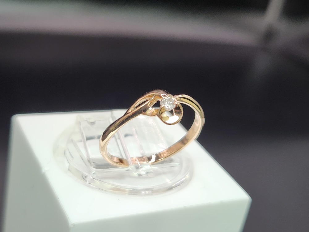 КОЛЬЦО БРИЛЛИАНТ Au 585