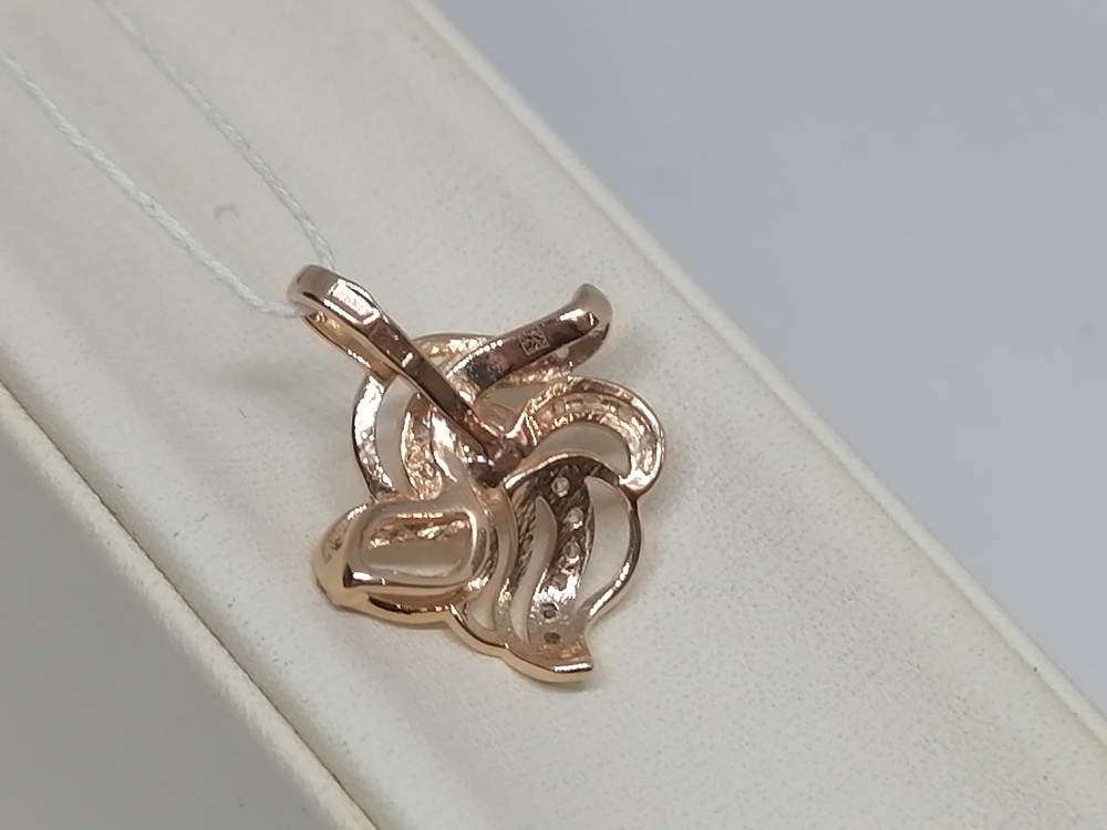 ПОДВЕСКА С КАМНЯМИ (Au 585)