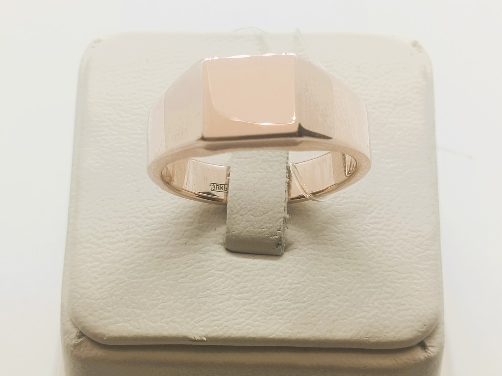 01-0061 КОЛЬЦО ПЕЧАТКА без камня (Au 585)