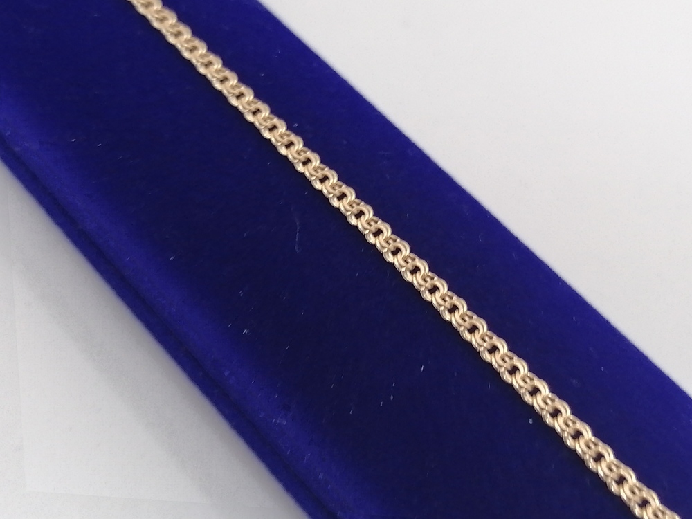 7040200-17 БРАСЛЕТ ПОЛНОВЕСНЫЙ Бисмарк (Au 585)