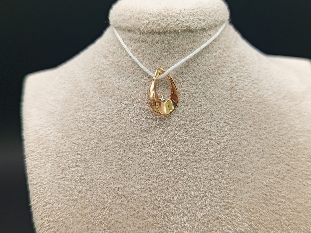 ПОДВЕСКА ЗНАК ЗОДИАКА РЫБЫ (Au 585)