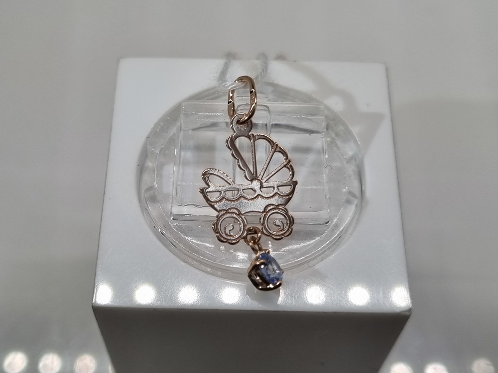 ПОДВЕСКА С КАМНЕМ (Au 585)