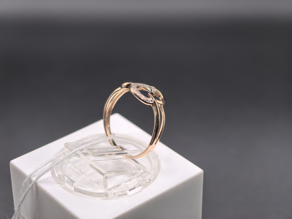 КОЛКМИ585 КОЛЬЦО С КАМНЯМИ (Au 585)