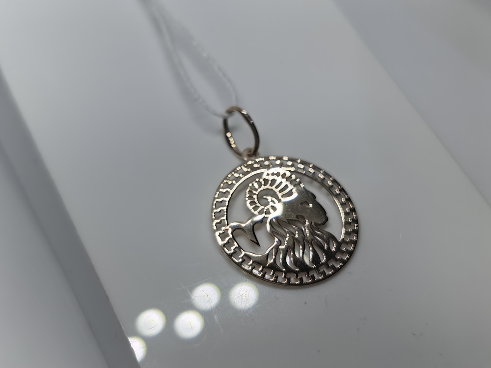 ПОДВЕСКА ЗНАК ЗОДИАКА ОВЕН (Au 585)