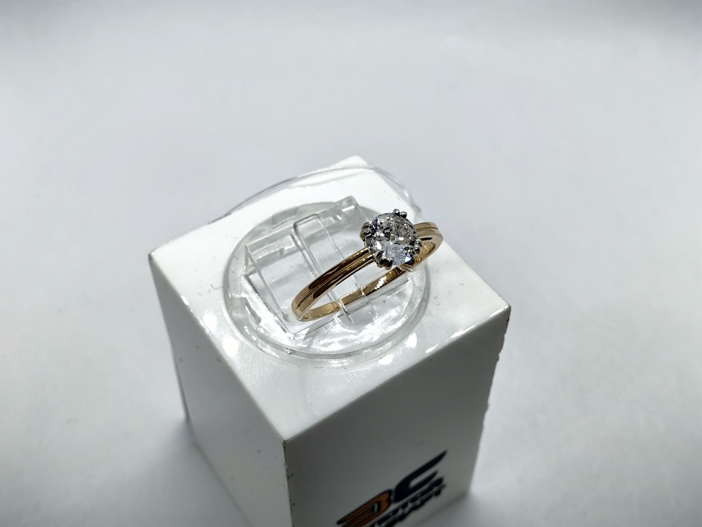 КОЛЬЦО С КАМНЕМ (Au 585)