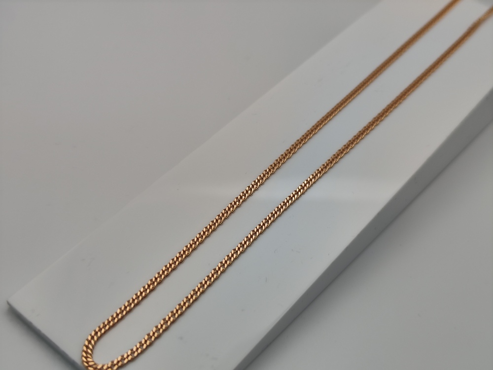 ЦЕПЬ ПОЛНОВЕСНАЯ Ромб двойной (Au 585)