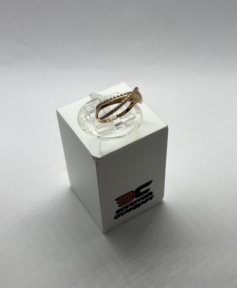КОЛКМИ585 КОЛЬЦО С КАМНЯМИ (Au 585)