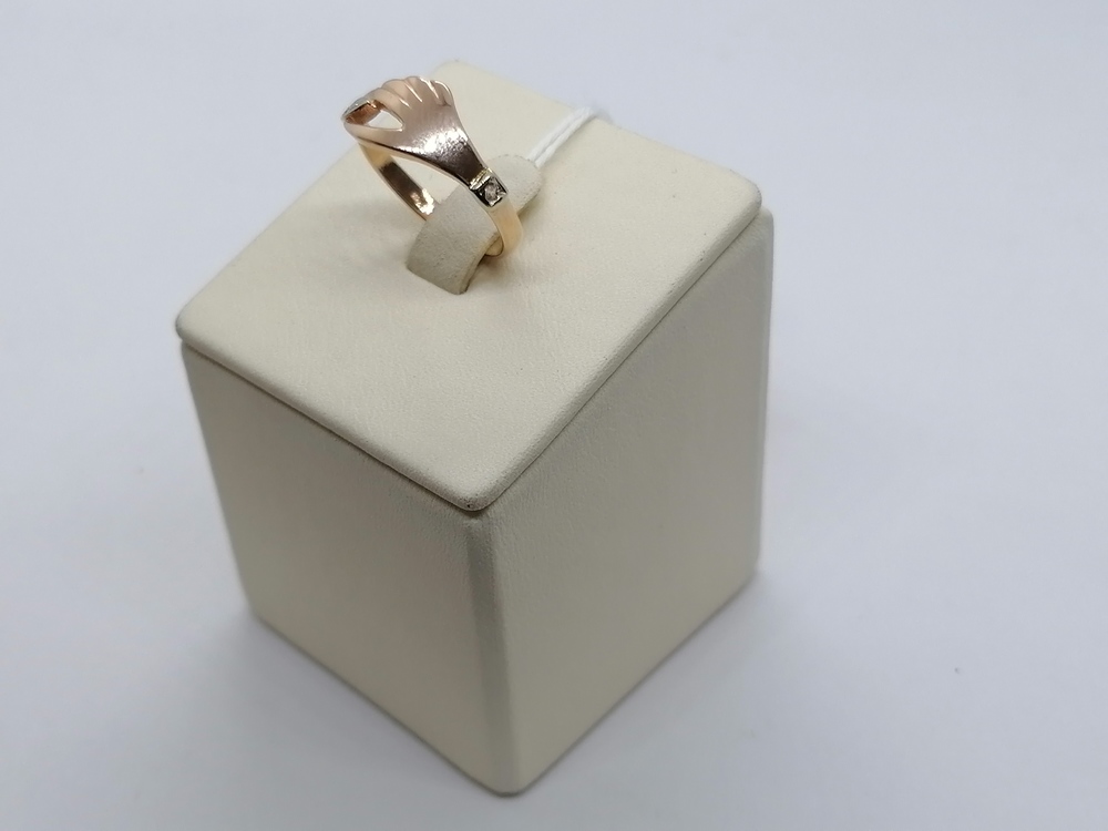 КОЛКМИ585 КОЛЬЦО С КАМНЯМИ (Au 585)