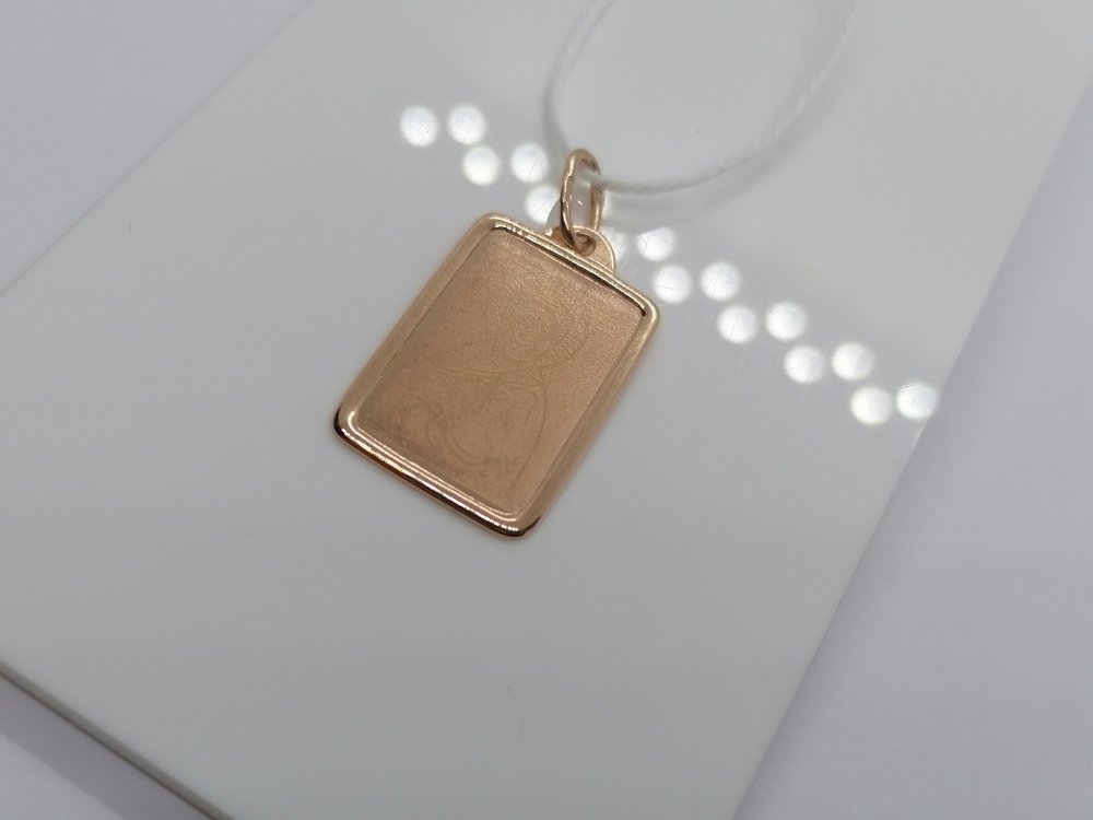 ПОДВЕСКА ИКОНА БЕЗ КАМНЯ (Au 585)