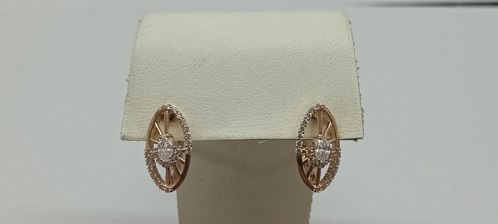 СЕРЬГИ С КАМНЯМИ (Au 585)