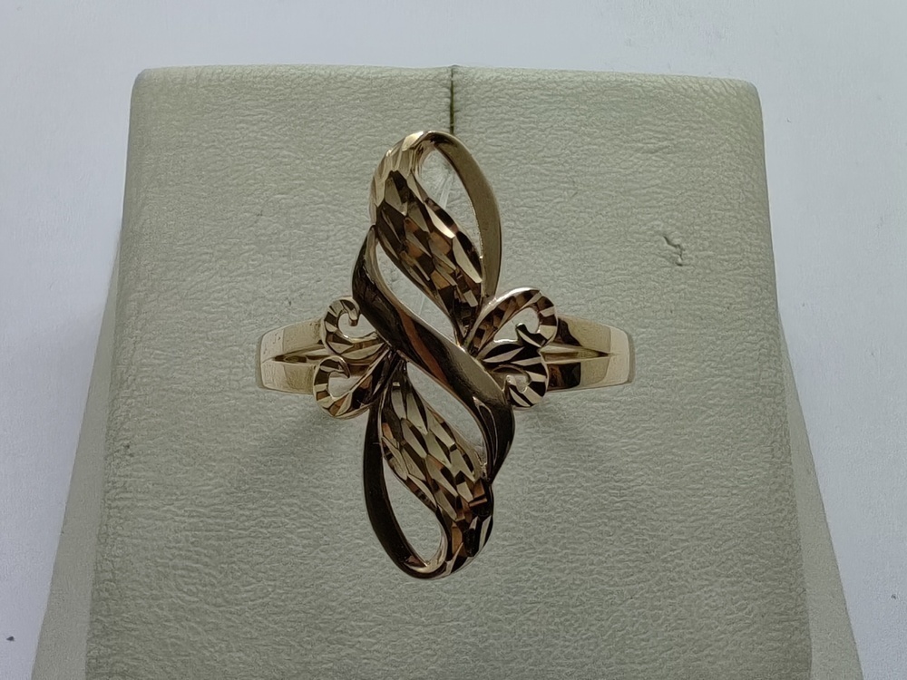 КОЛЬЦО БЕЗ КАМНЯ (Au 585)