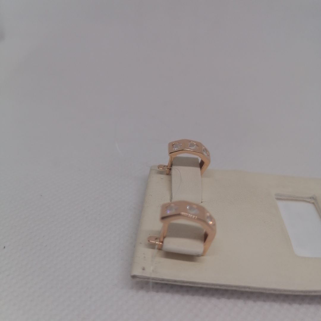 СЕРЬГИ С КАМНЯМИ (Au 585)