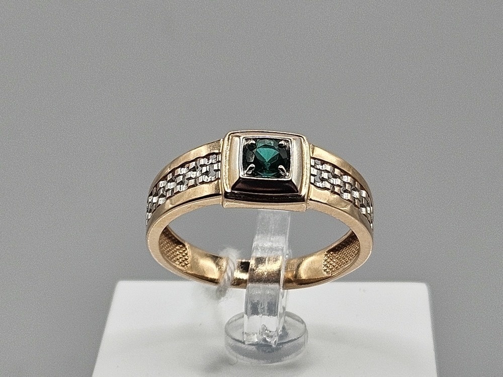 ПЕЧКМ585 ПЕЧАТКА С КАМНЕМ (Au 585)