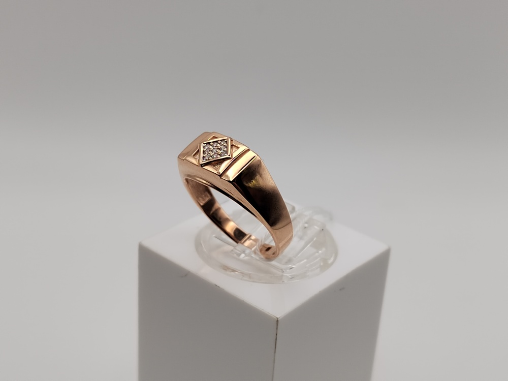 ПЕЧКМИ585 ПЕЧАТКА С КАМНЯМИ (Au 585)