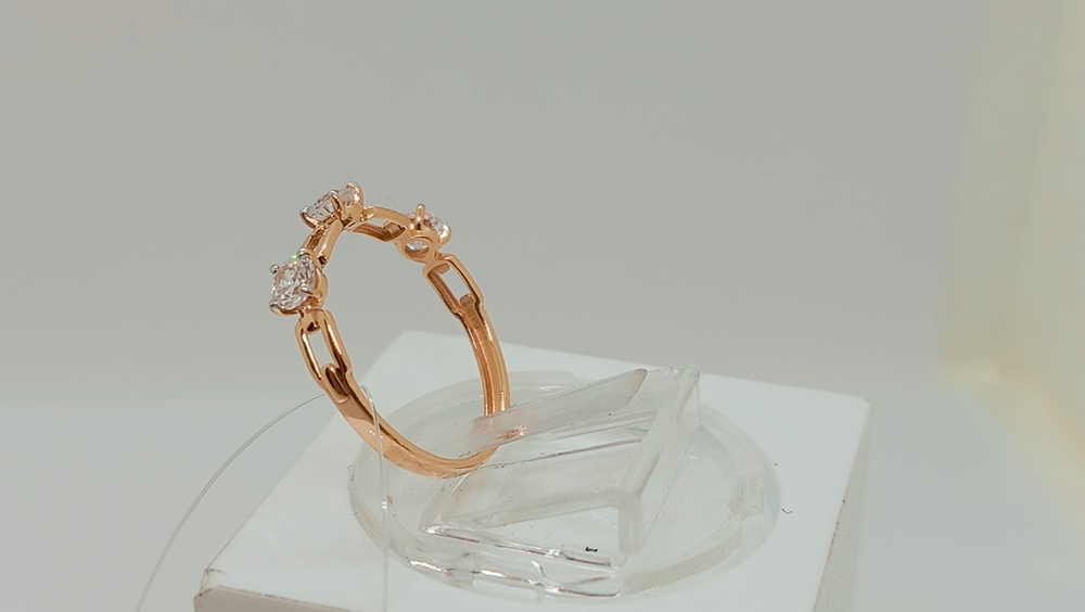 КОЛЬЦО С КАМНЕМ (Au 585)