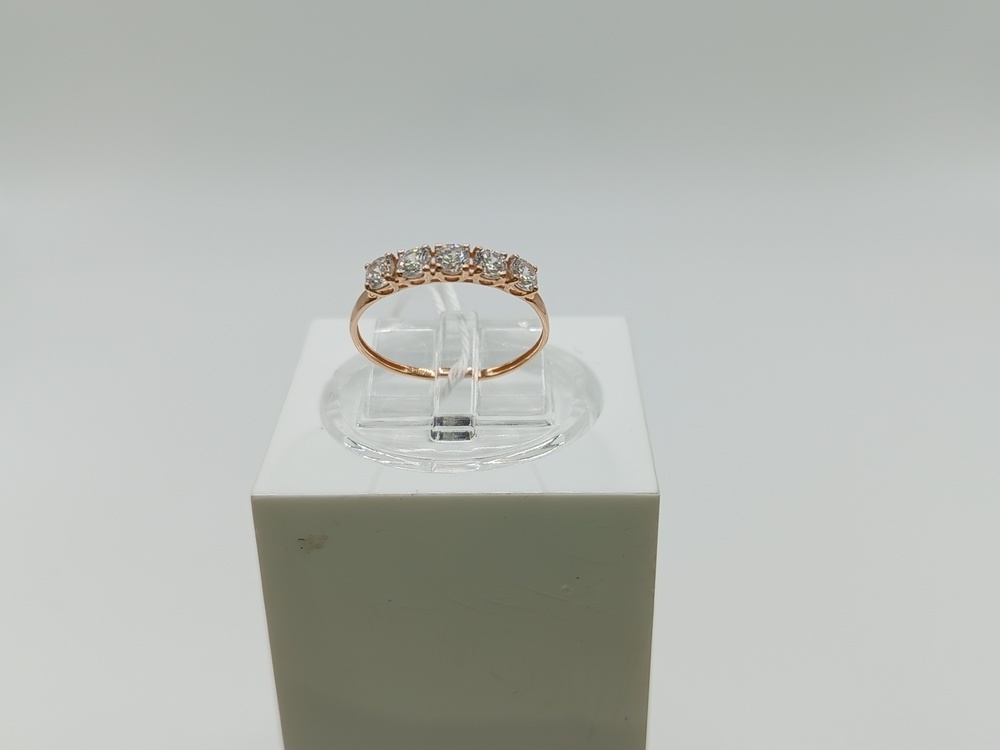 КОЛКМИ585 КОЛЬЦО С КАМНЯМИ (Au 585)