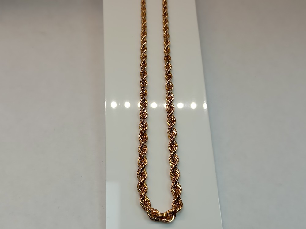 ЦЛВР585 ЦЕПЬ ПОЛНОВЕСНАЯ Веревка (Au 585)