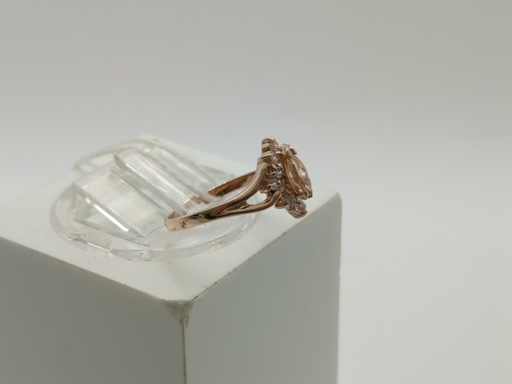 КОЛКМИ585 КОЛЬЦО С КАМНЯМИ (Au 585)