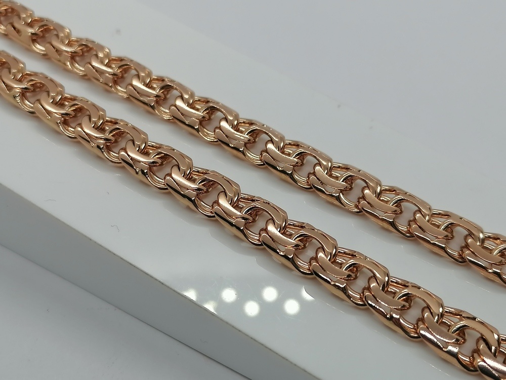 ЦЕПЬ ПОЛНОВЕСНАЯ Бисмарк (Au 585)