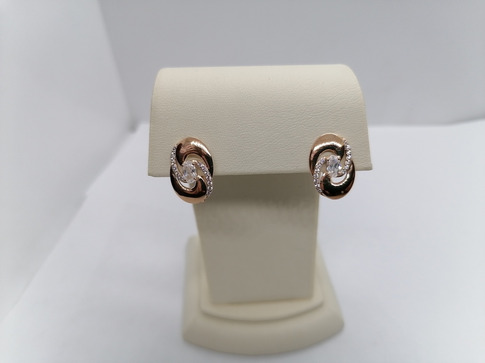 СЕРЬГИ С КАМНЯМИ (Au 585)