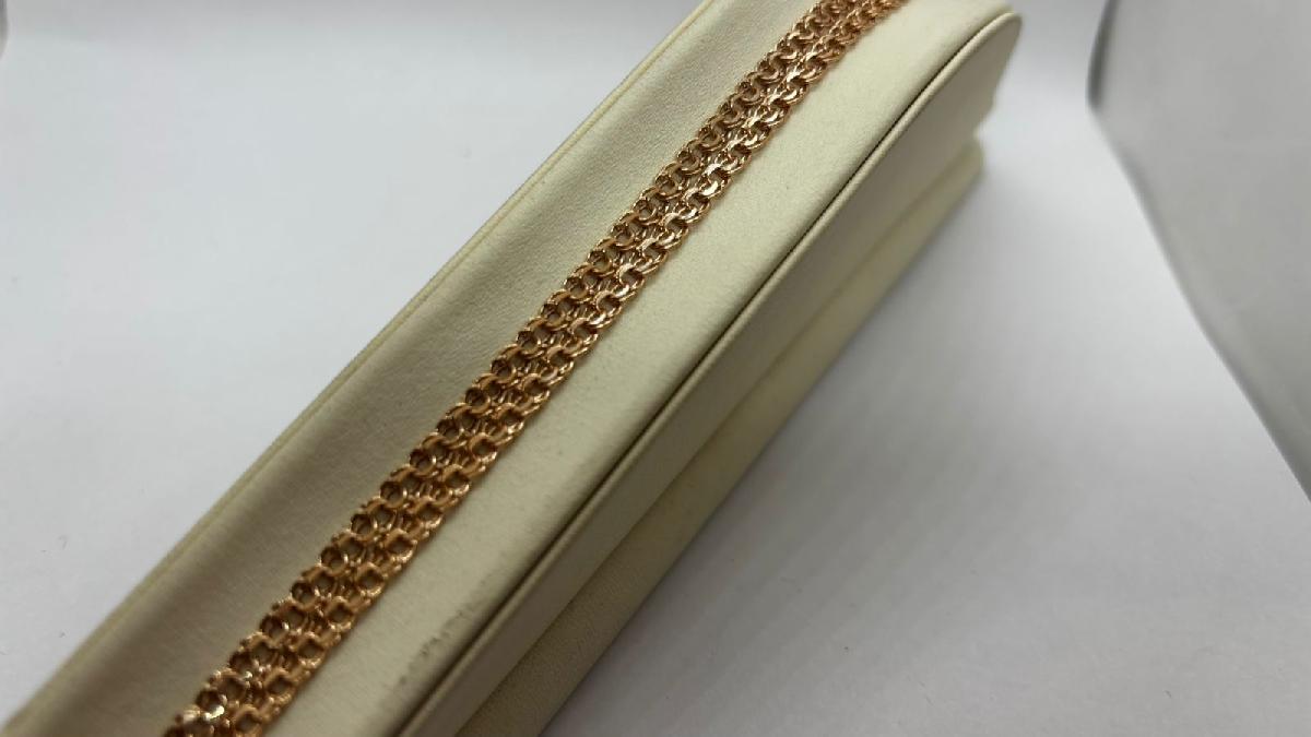 БРАСЛЕТ ПОЛНОВЕСНЫЙ Питон (Au 585)