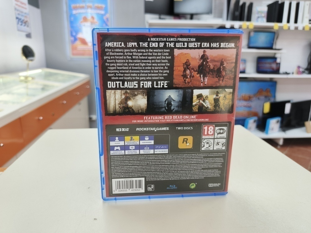 Игра Playstation 4 Red Dead Redemtion 2