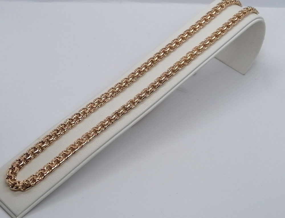 ЦЕПЬ ПОЛНОВЕСНАЯ Бисмарк (Au 585)