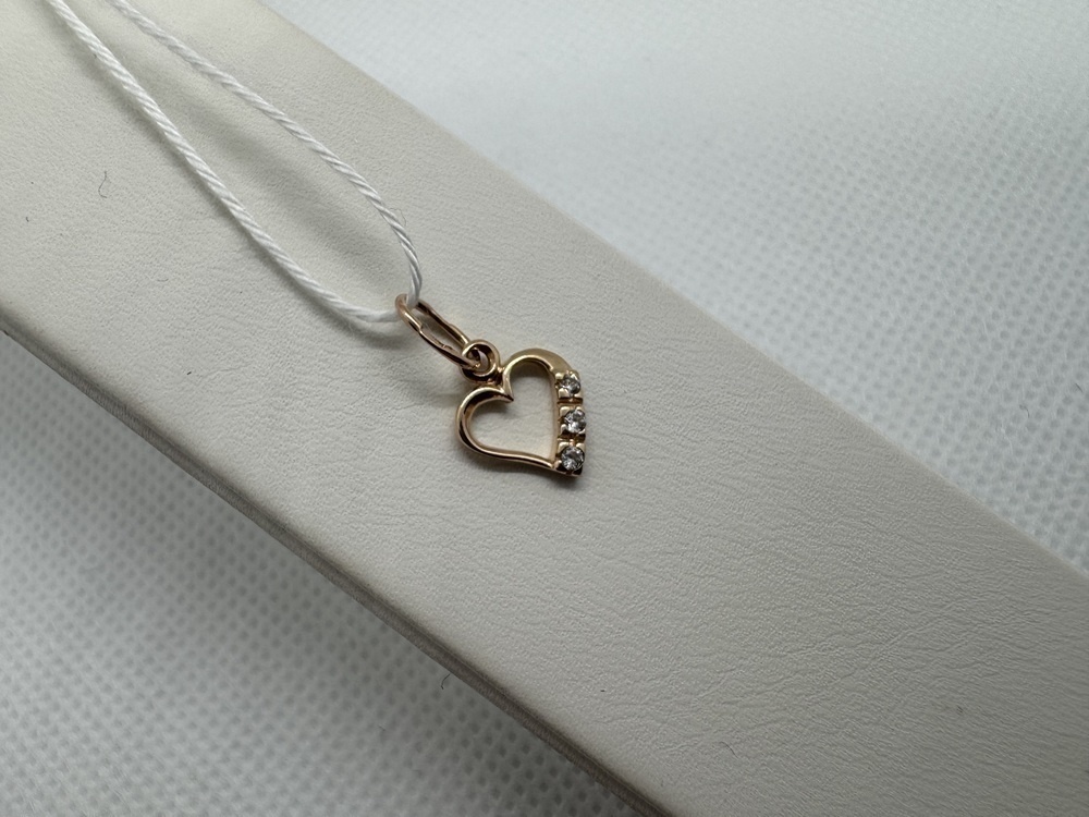 ПОДВЕСКА С КАМНЯМИ (Au 585)