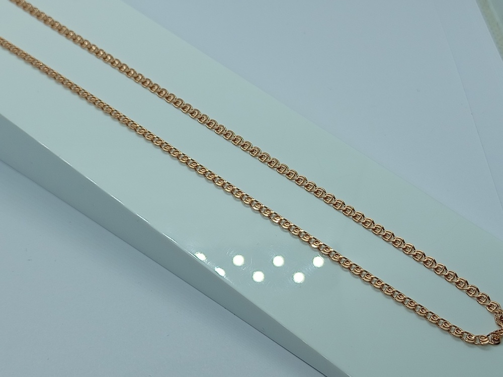 ЦЕПЬ ПУСТОТЕЛАЯ Лав (Au 585)