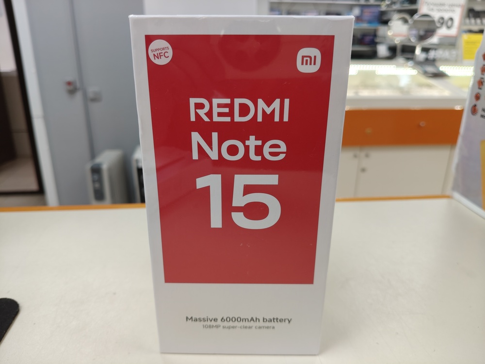 Смартфон Xiaomi Redmi Note 15 6/128