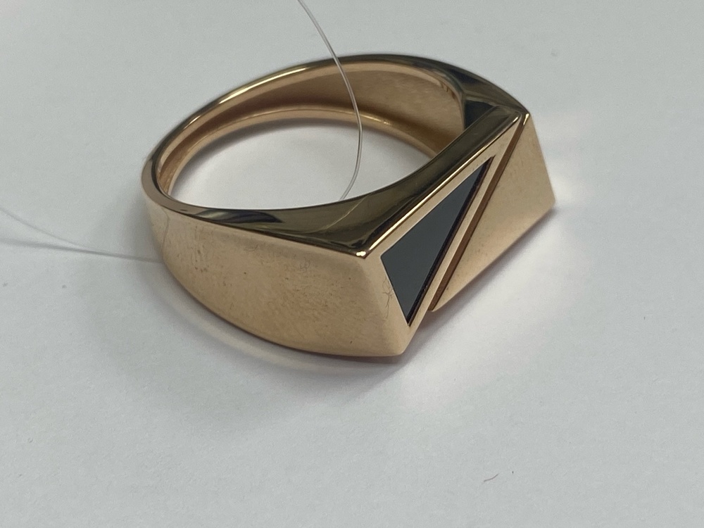 КОЛЬЦО ПЕЧАТКА с камнем (Au 585)