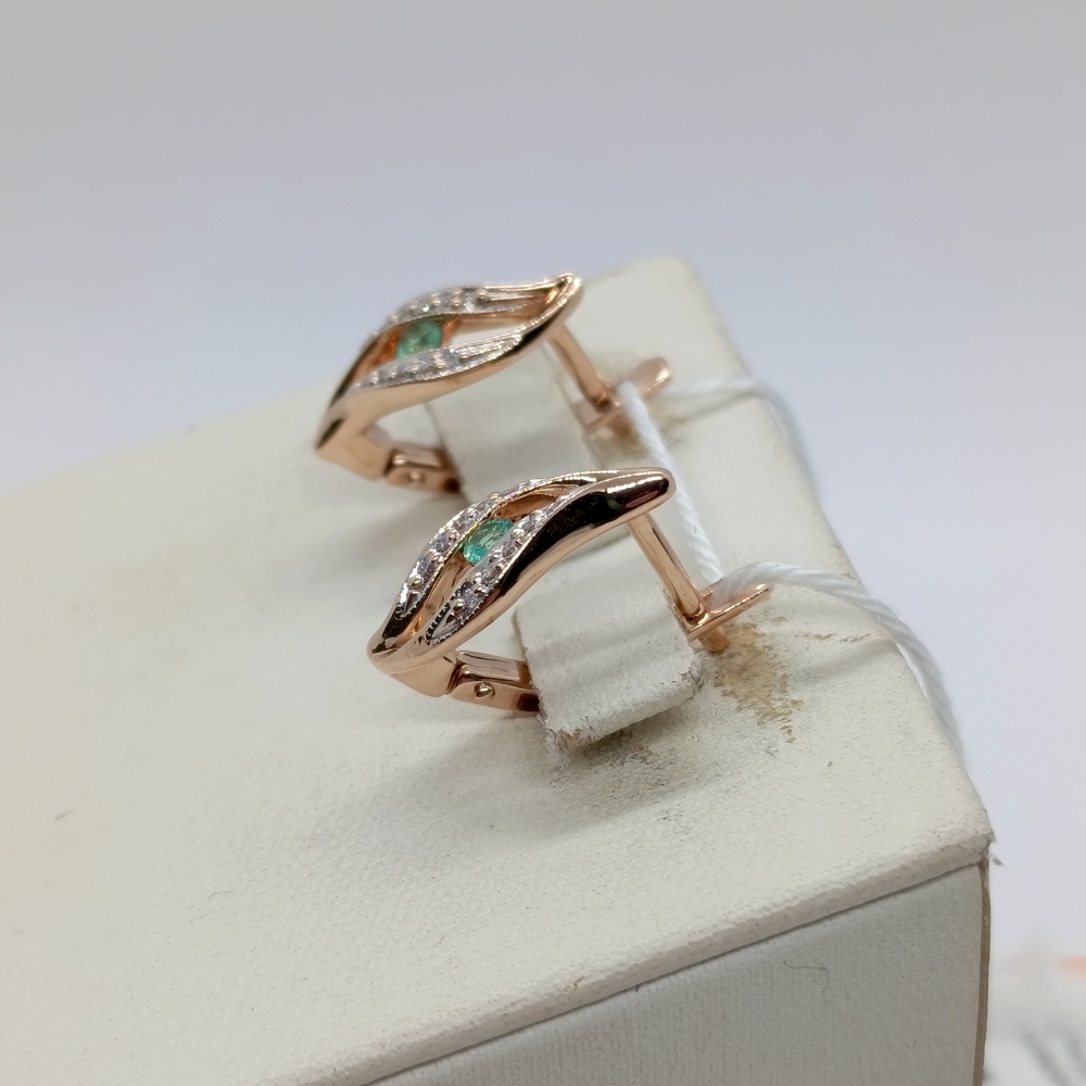 СЕРЬГИ БРИЛЛИАНТ (Au 585)