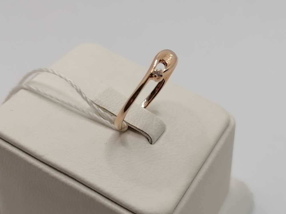 КОЛЬЦО С КАМНЕМ (Au 585)