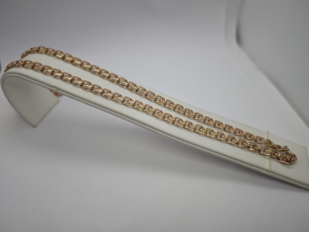 ЦЕПЬ ПОЛНОВЕСНАЯ Бисмарк (Au 585)