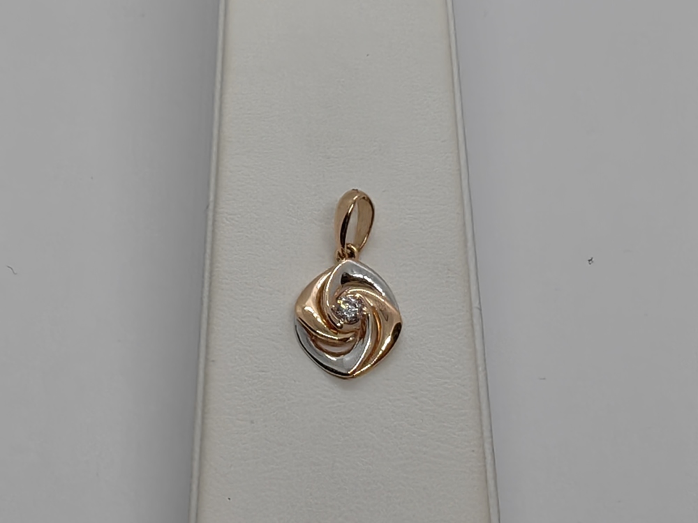 ПОДВЕСКА С КАМНЕМ (Au 585)